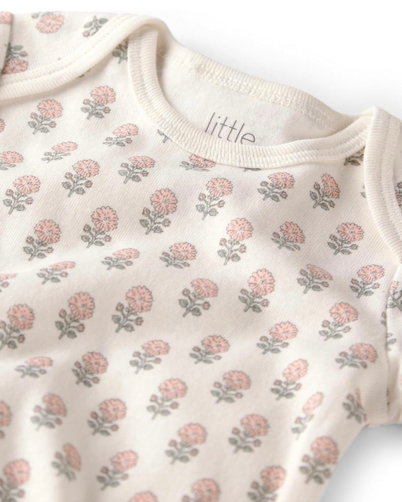 Pack de 3 Bodies Floral Bebé Niña