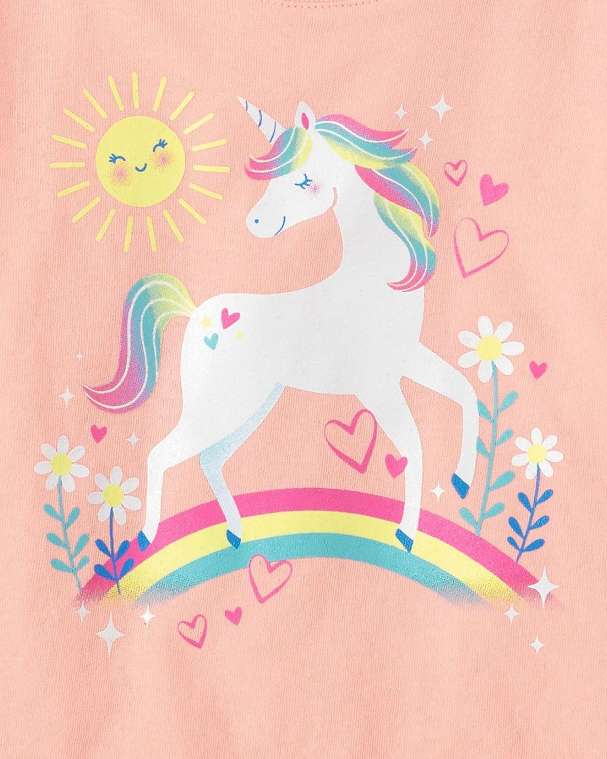 Pack de 3 Camisetas Estampado Valley Car/Unicorn/Ballerina
