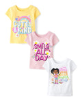 Pack de 3 Camisetas Manga Corta Estampadas