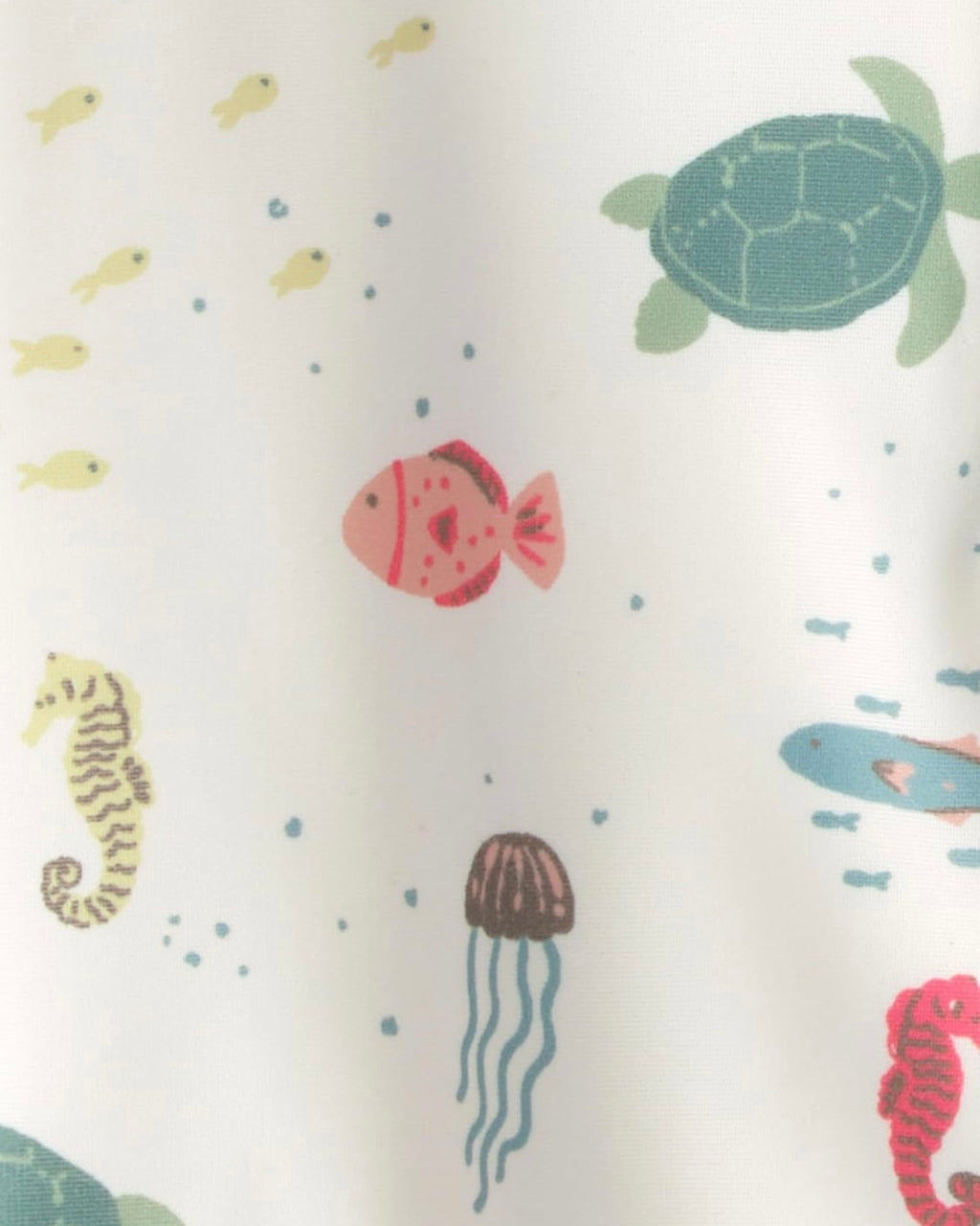 Traje de Baño Cream Sea Life Bebé Niña