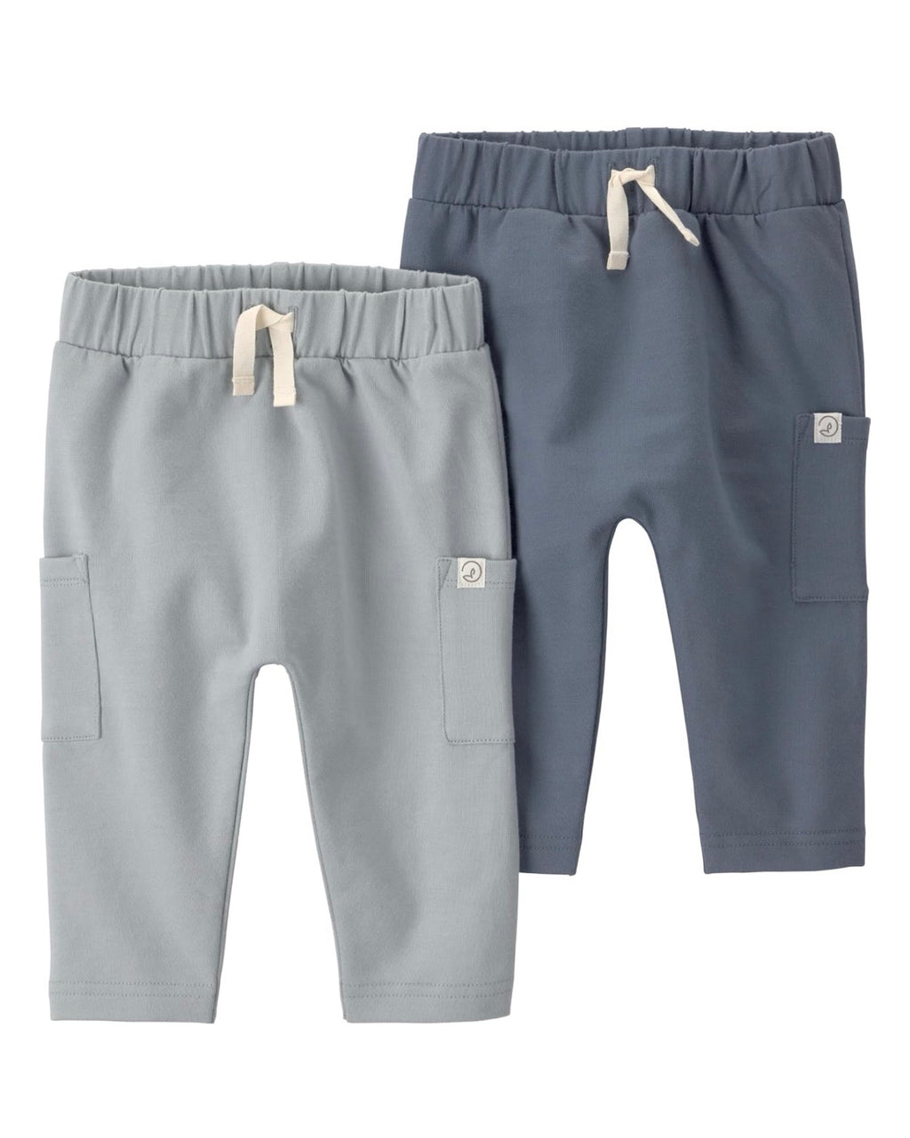 Pack x2 Pantalones de Bolsillos Laterales Bebé Niño