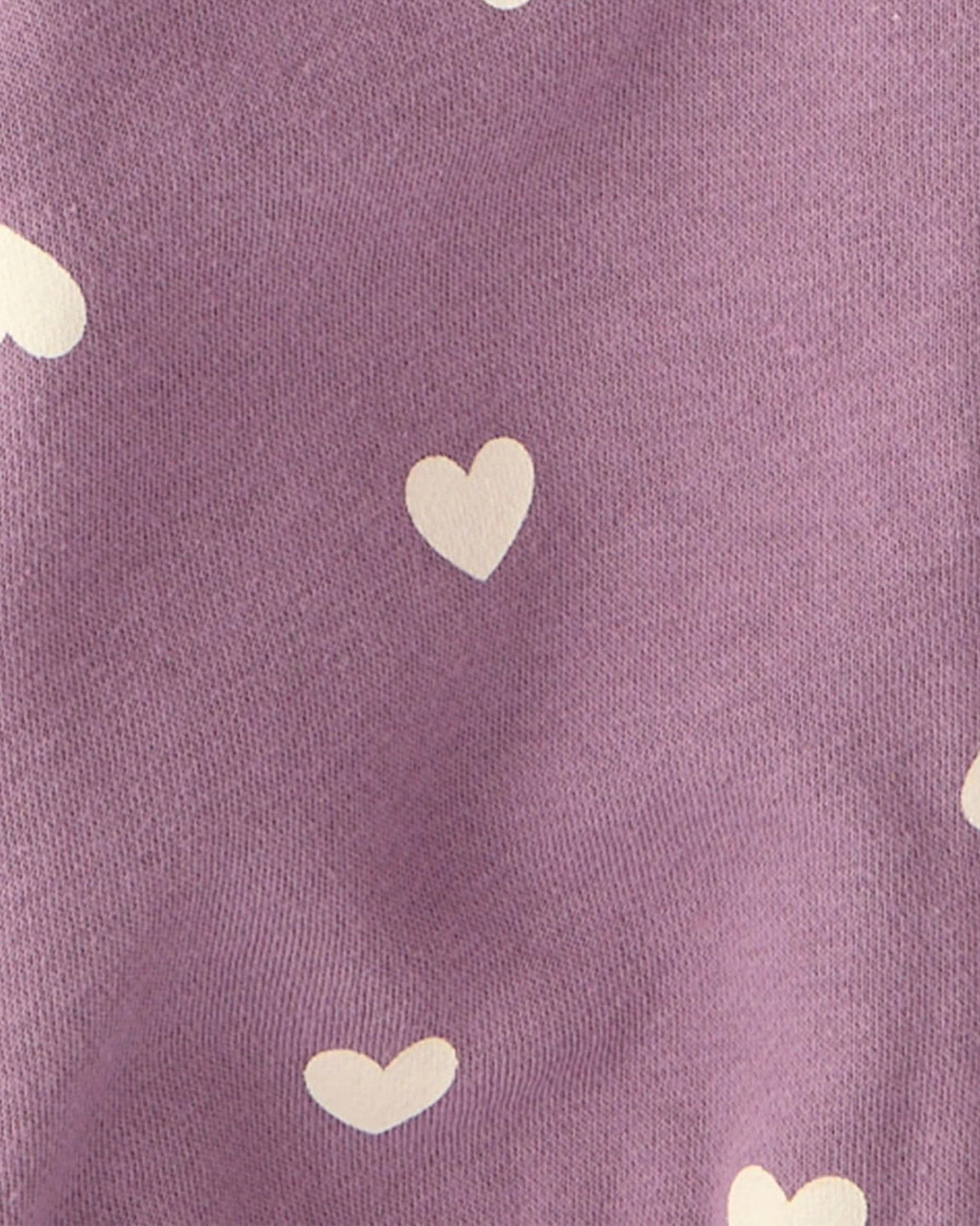 Chaqueta de Felpa con Capucha Premium Estampada - Heart Pansey