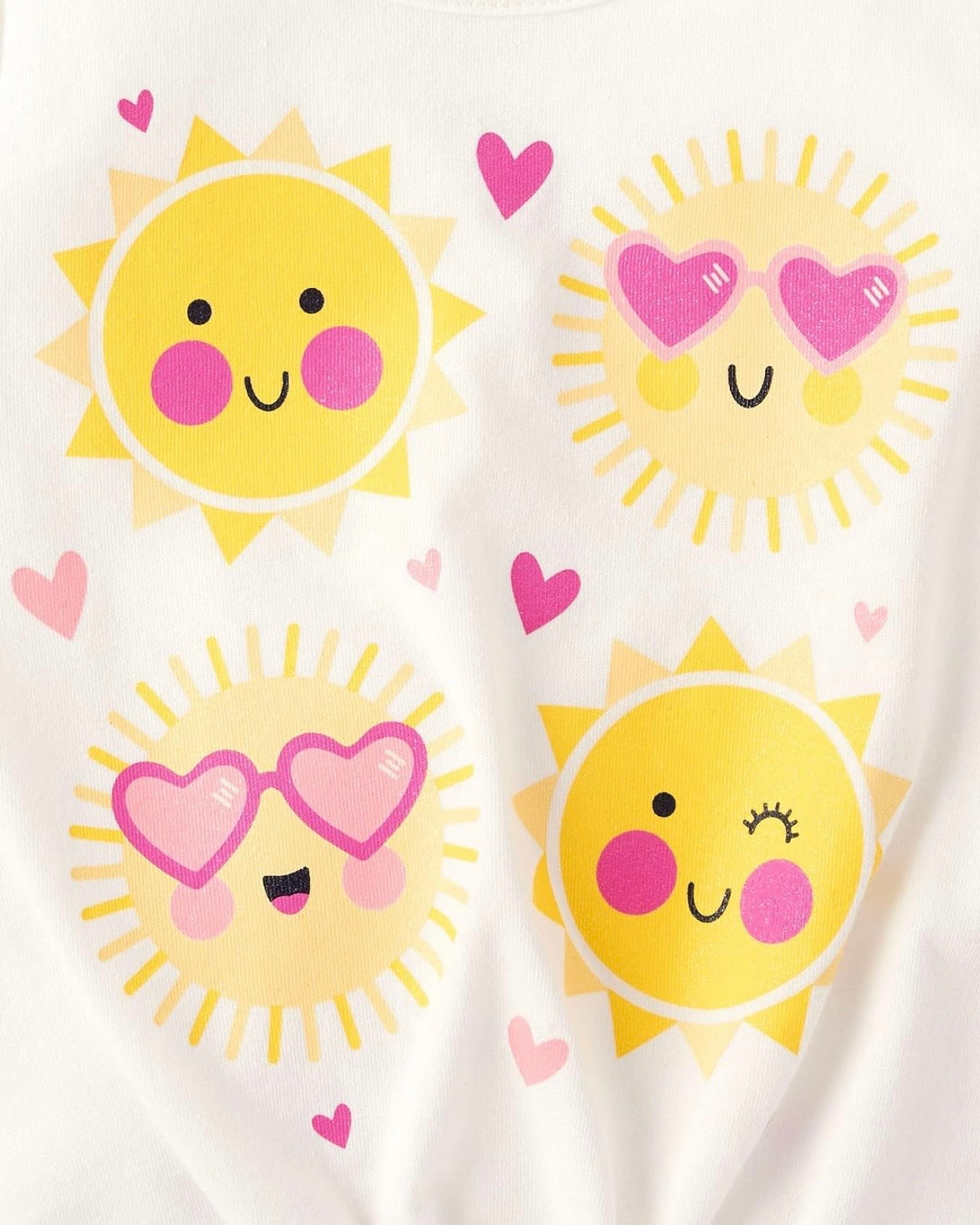 Pack De 4 Camisetas Sin Mangas Con Volantes - Amarillo