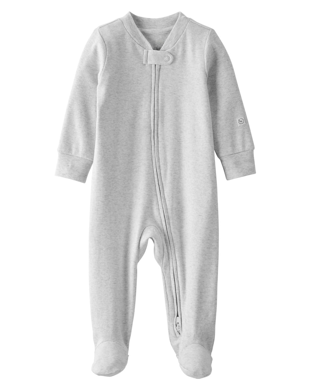 Pijama Suave Gris Bebé Unisex