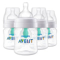 Philips Avent 4 Biberones Anticólicos AirFree 4oz Transparente