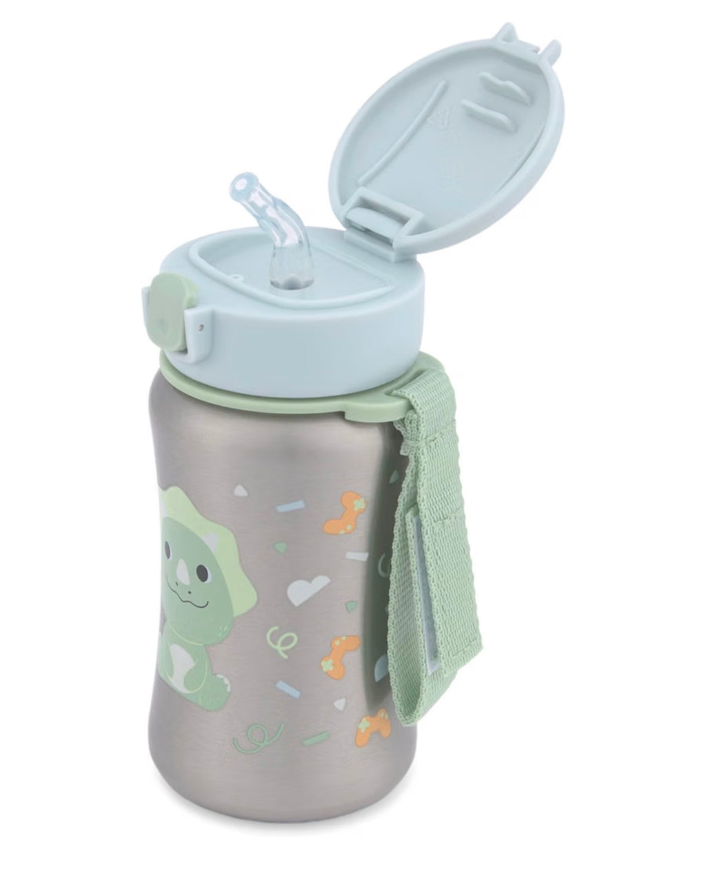 Botella con pajita de acero inoxidable Besties Squad