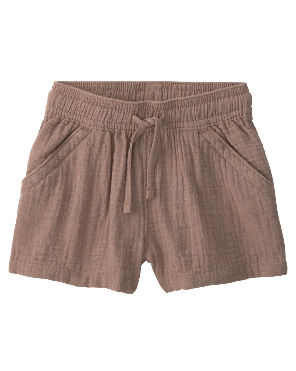 Conjunto de Muselina Camisa Manga Corta + Short Bebé Niño