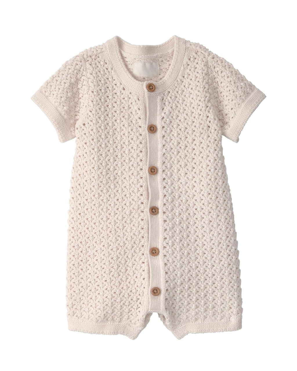 Romper de Punto Gofre para Bebés