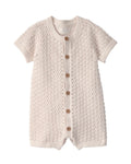 Romper de Punto Gofre para Bebés