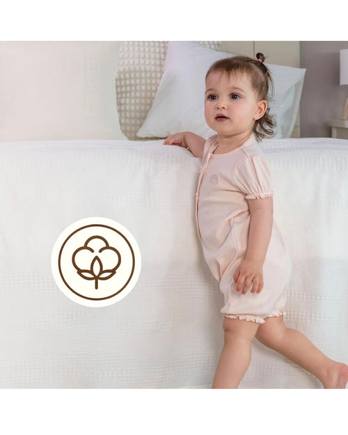 Bodie de manga corta para bebé niña