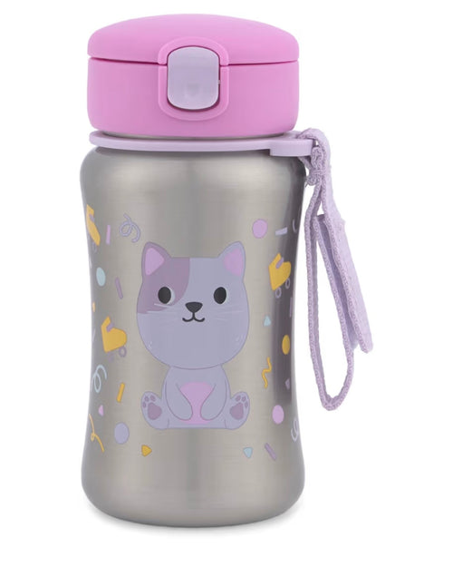 Botella con pajita de acero inoxidable Besties Squad
