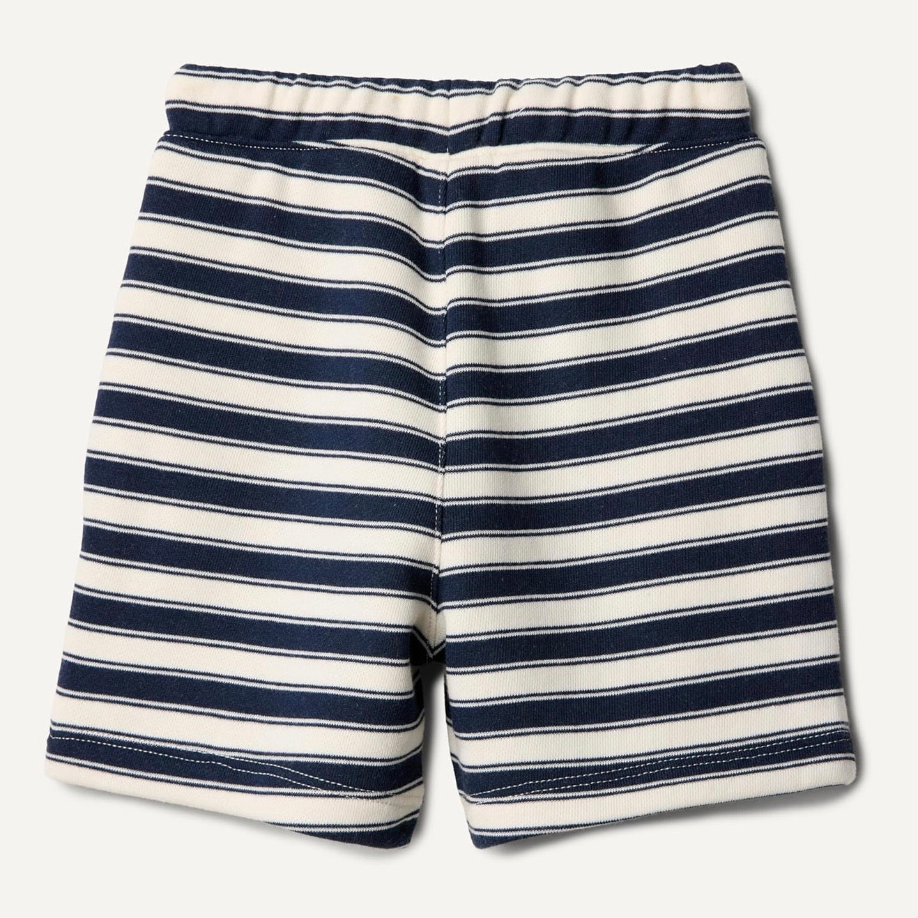Pack x2 Shorts Azul Celeste/Rayas Bebé Unisex