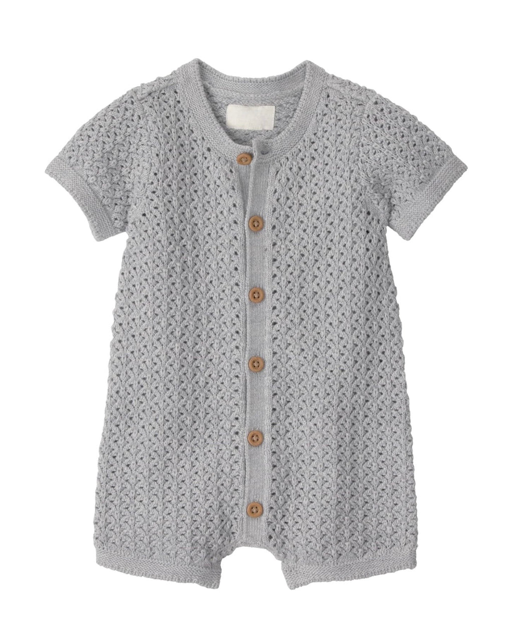 Romper de Punto Gofre para Bebés