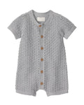 Romper de Punto Gofre para Bebés