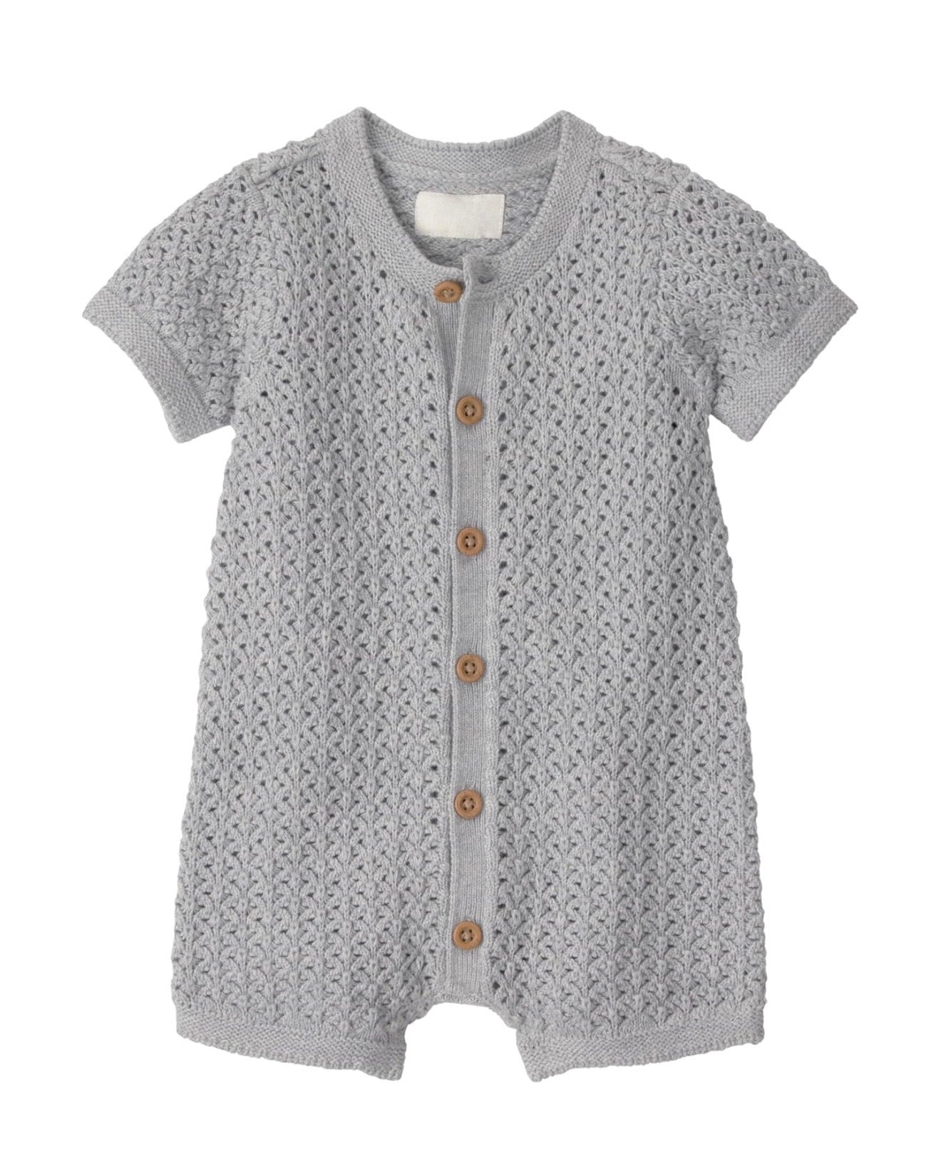 Romper de Punto Gofre para Bebés
