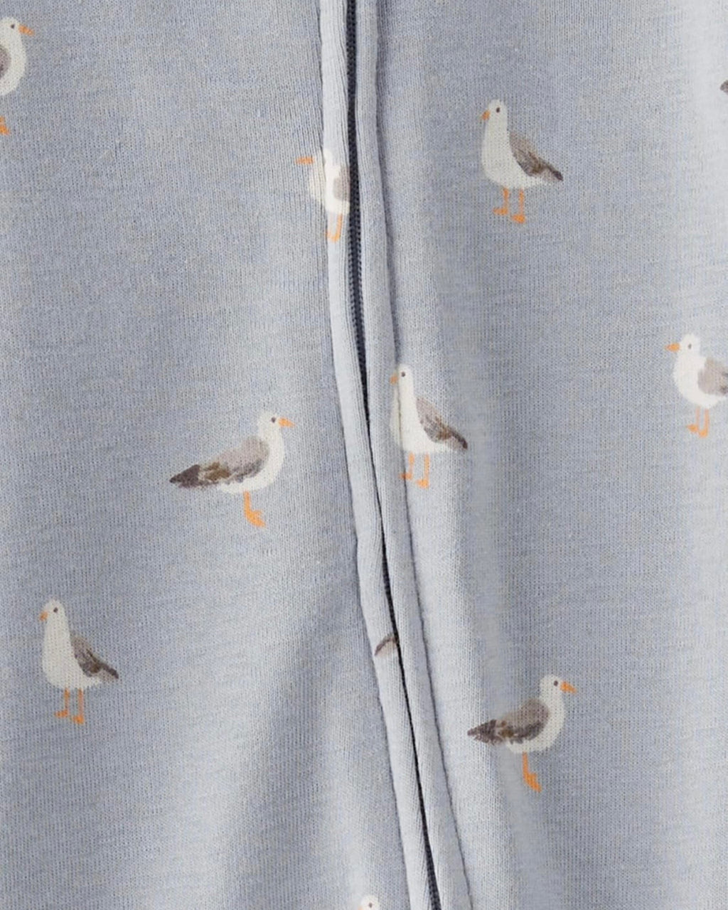 Pijama Suave con Estampado de Gaviotas Bebé Unisex