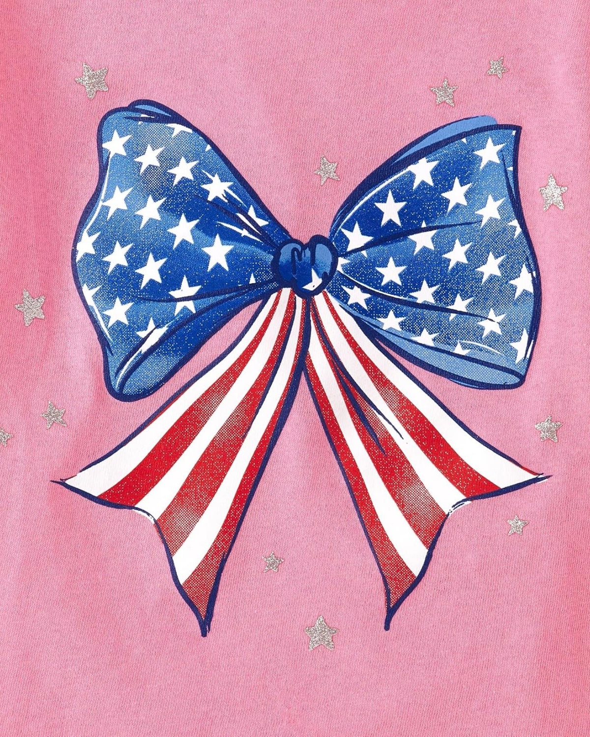 Pack de 2 Camisetas Manga Corta Estampado American Cat/Lazo Estadounidense