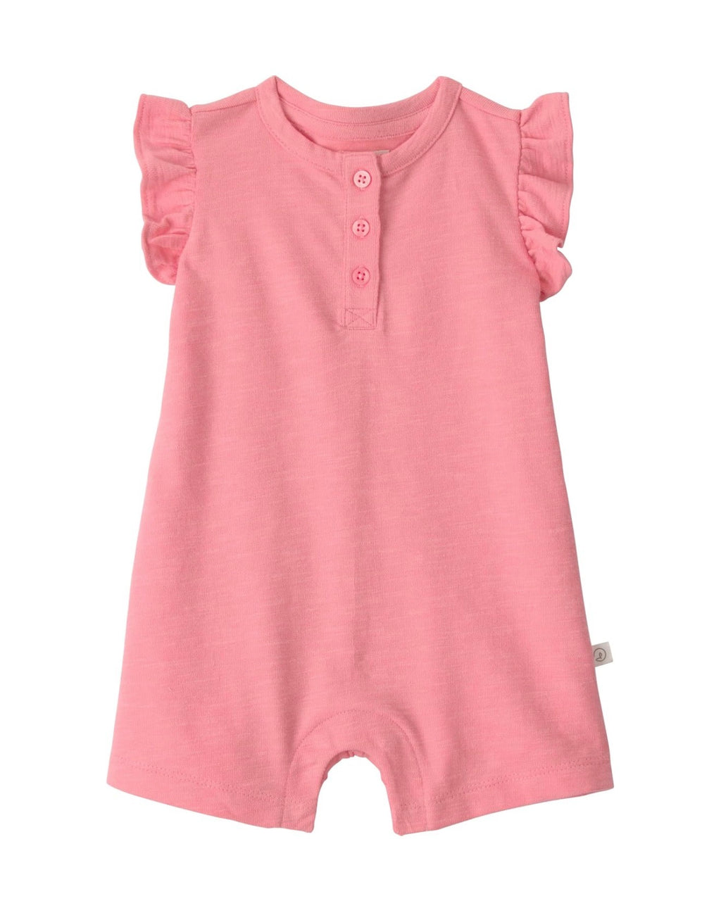 Romper con Volantes Rosa Bebé Niña