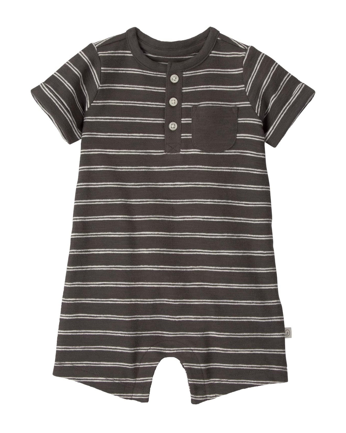 Romper de Manga Corta Punto Gofre Bebé Niño