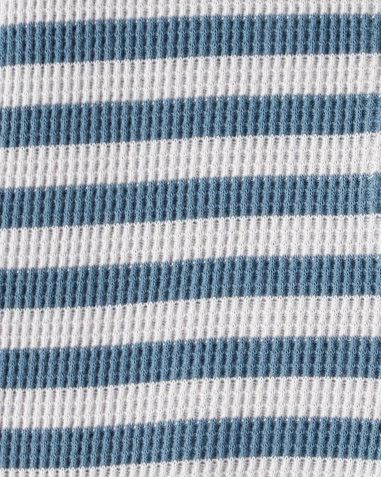 Pijama Suave con Estampado de Rayas Azules Bebé Niño