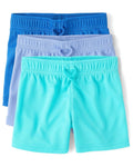 Pack x3 Pantalones Cortos Deportivos de Malla con Forro