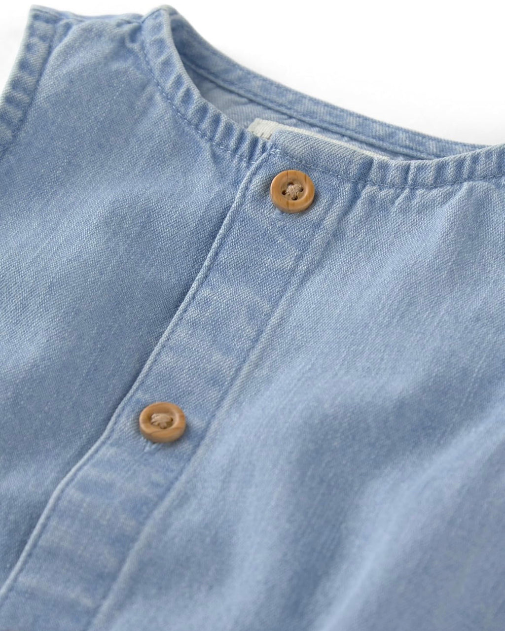 Romper Azul Chambray Bebé Unisex