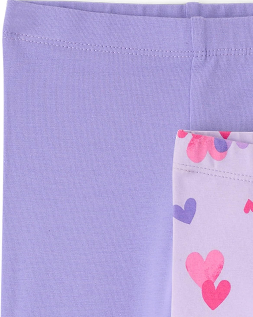 Pack de 4 Leggings Corazones/Arcoíris