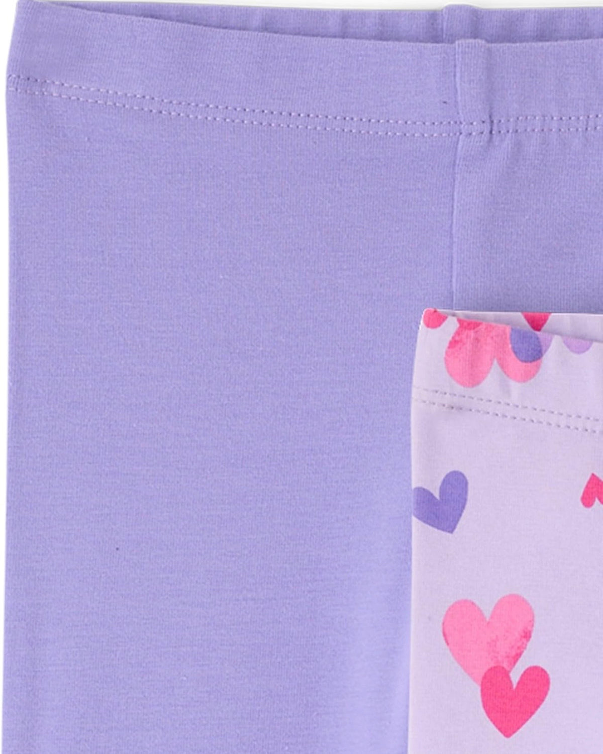 Pack de 4 Leggings Corazones/Arcoíris