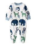 Pijama Suave con Estampado de Safari Bebé Niño