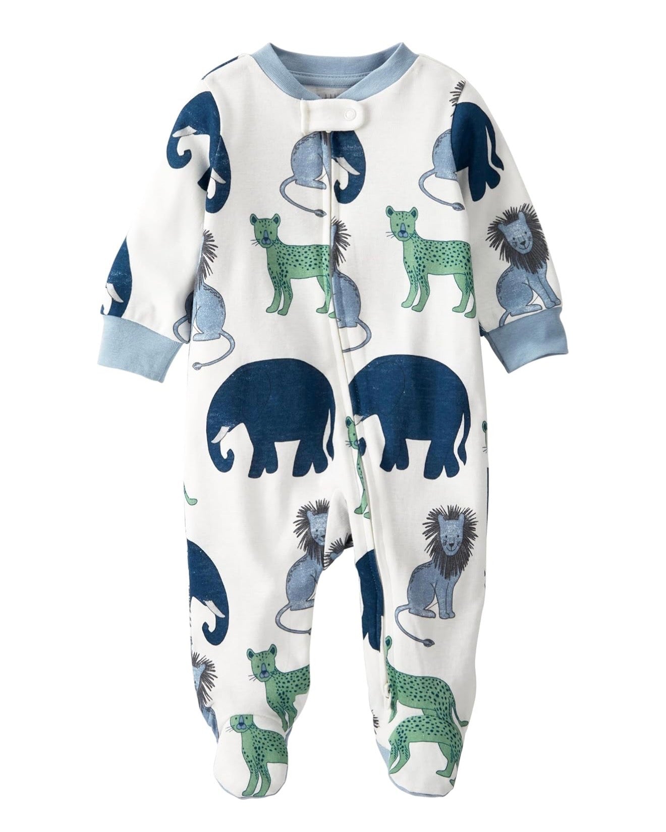 Pijama Suave con Estampado de Safari Bebé Niño