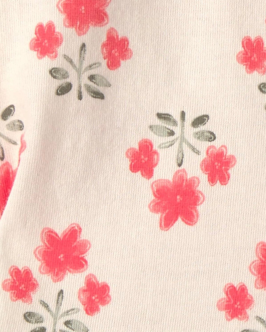 Conjunto Rosa/Beige Floral Blusa + Short + Bodie Bebé Niña
