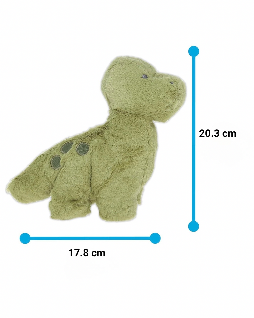 Juguete de Peluche de Dinosaurio Verde