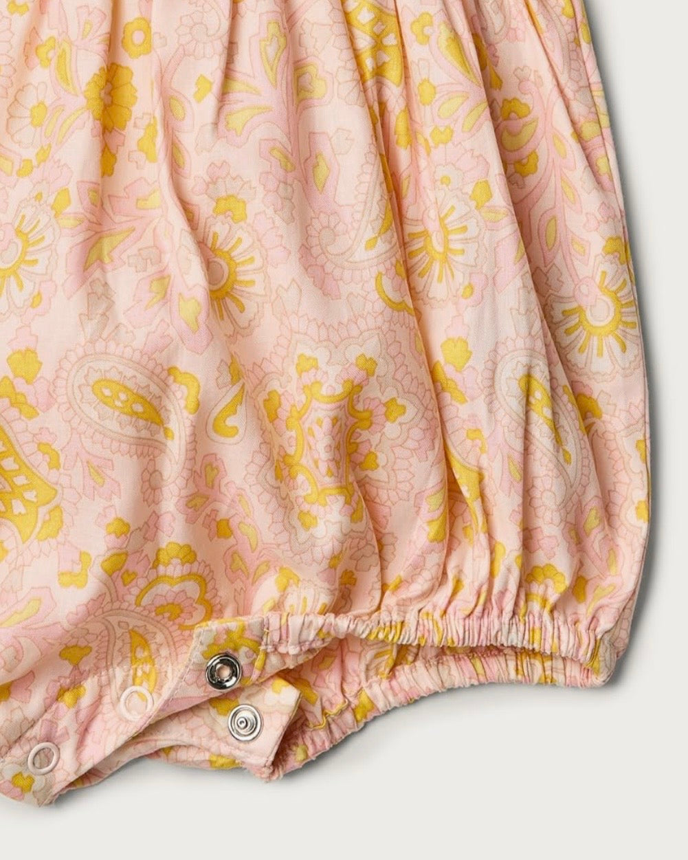 Mameluco sin mangas Shell Rosa bebé niña