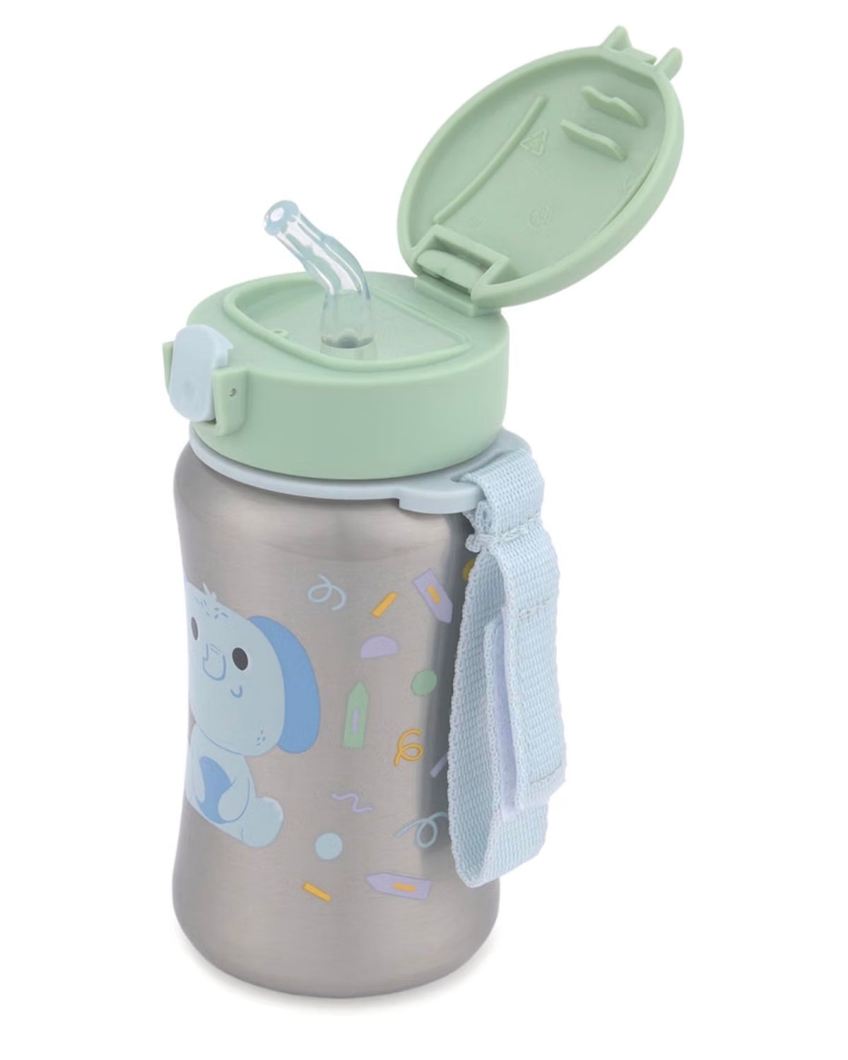 Botella con pajita de acero inoxidable Besties Squad
