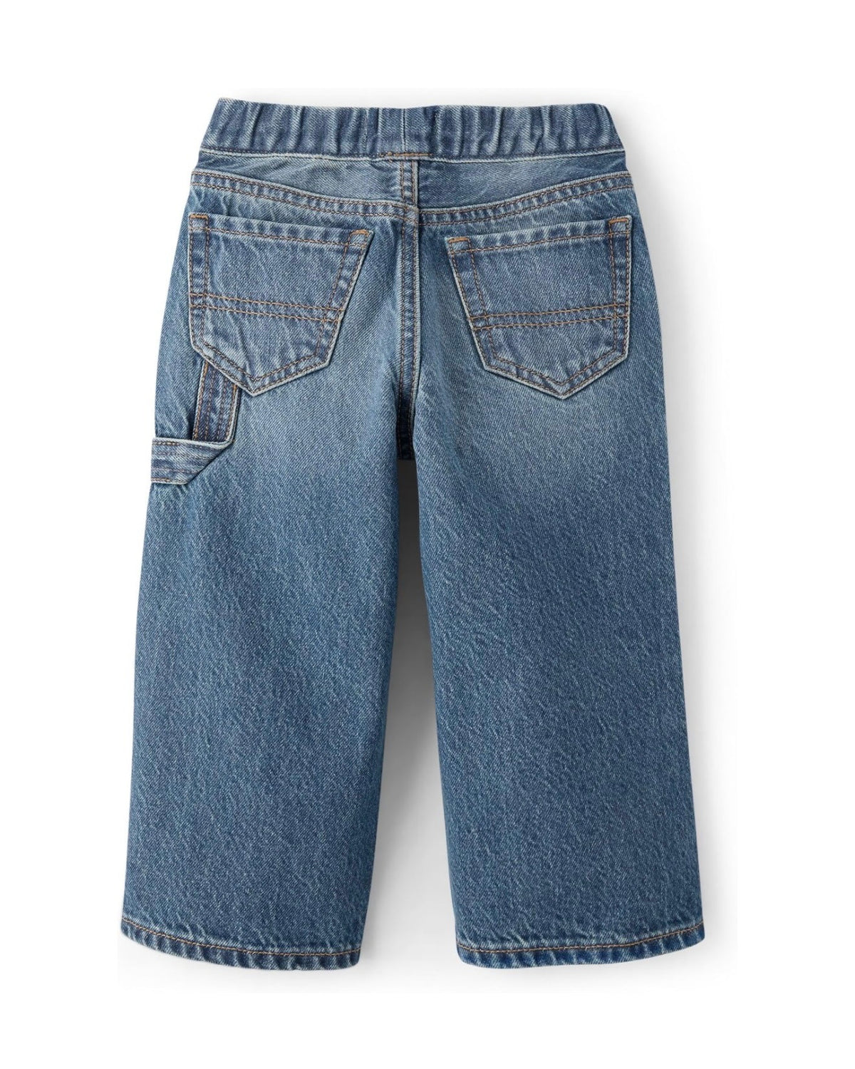 Jeans Vaqueros Holgados de Bolsillos Amplios - Azul