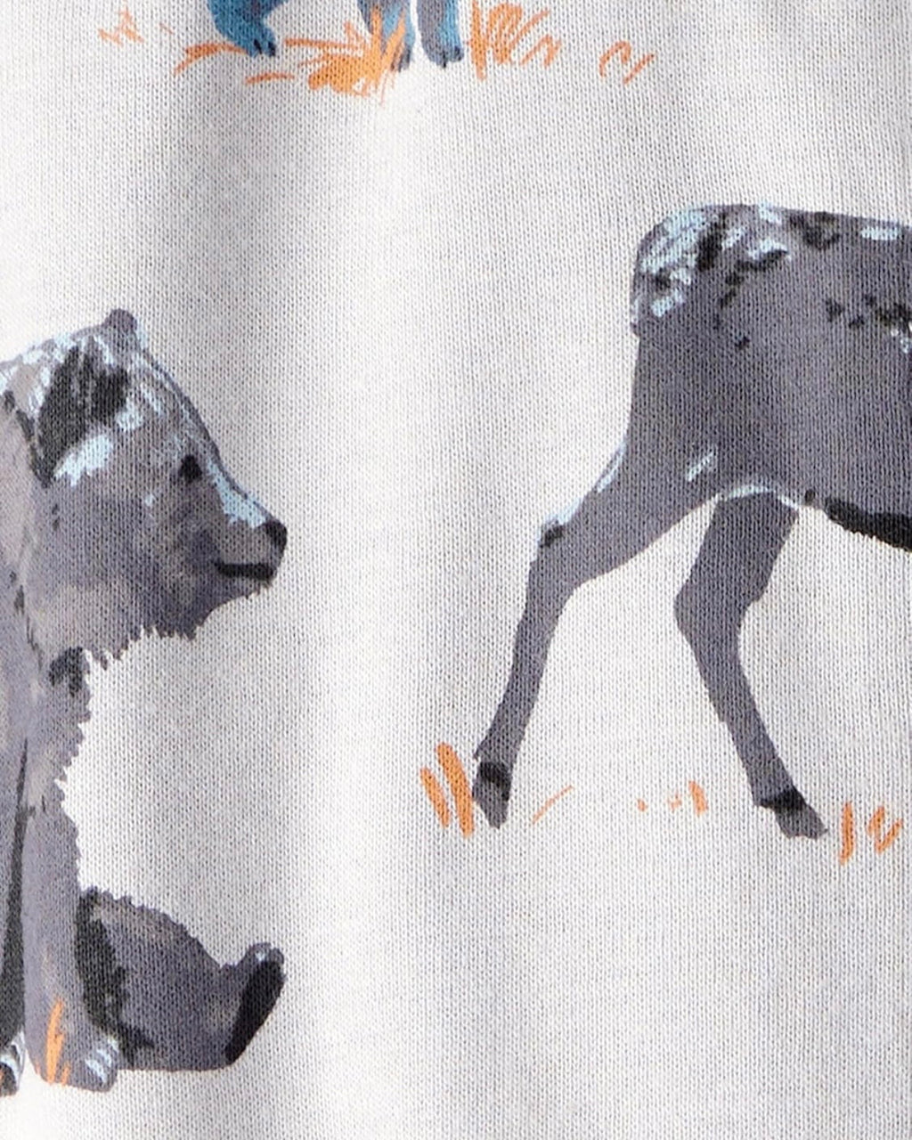 Pijama Suave con Estampado de Animal Profundo Bebé Niño