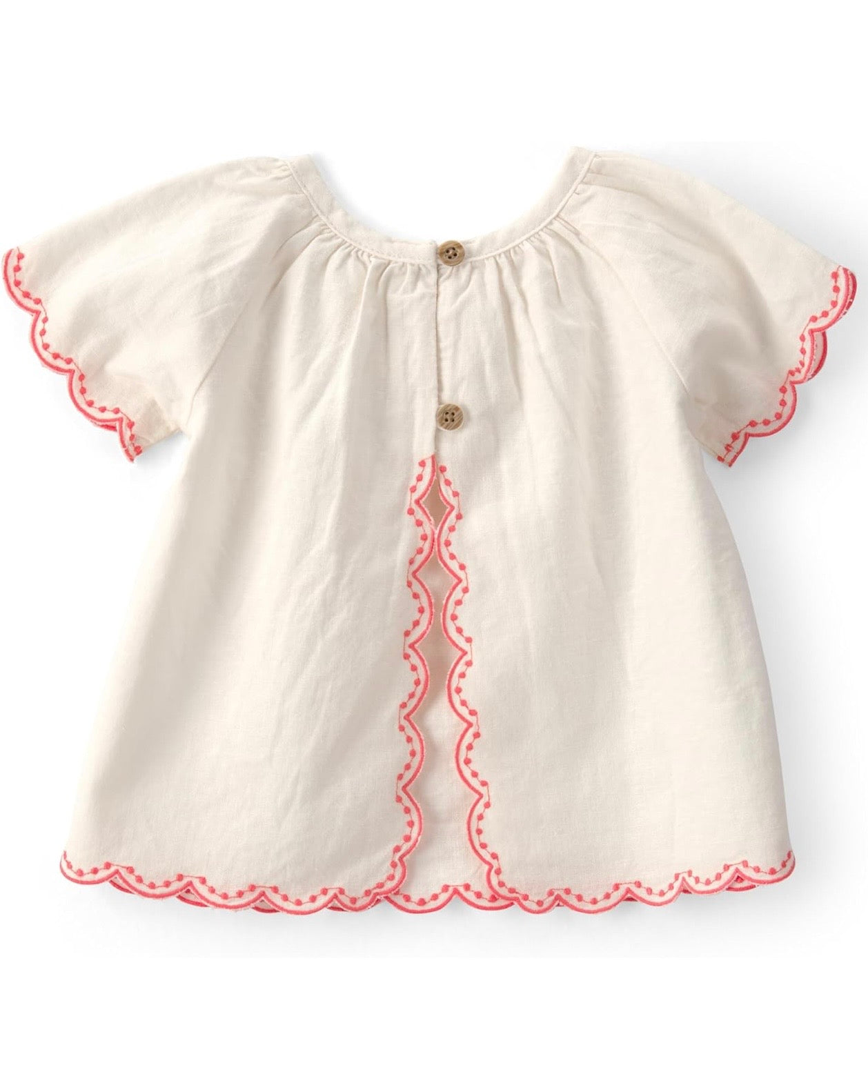 Conjunto Crema Camiseta + Pantalón  Bebé Niña