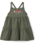 Vestido Verde Floral Bebé Niña