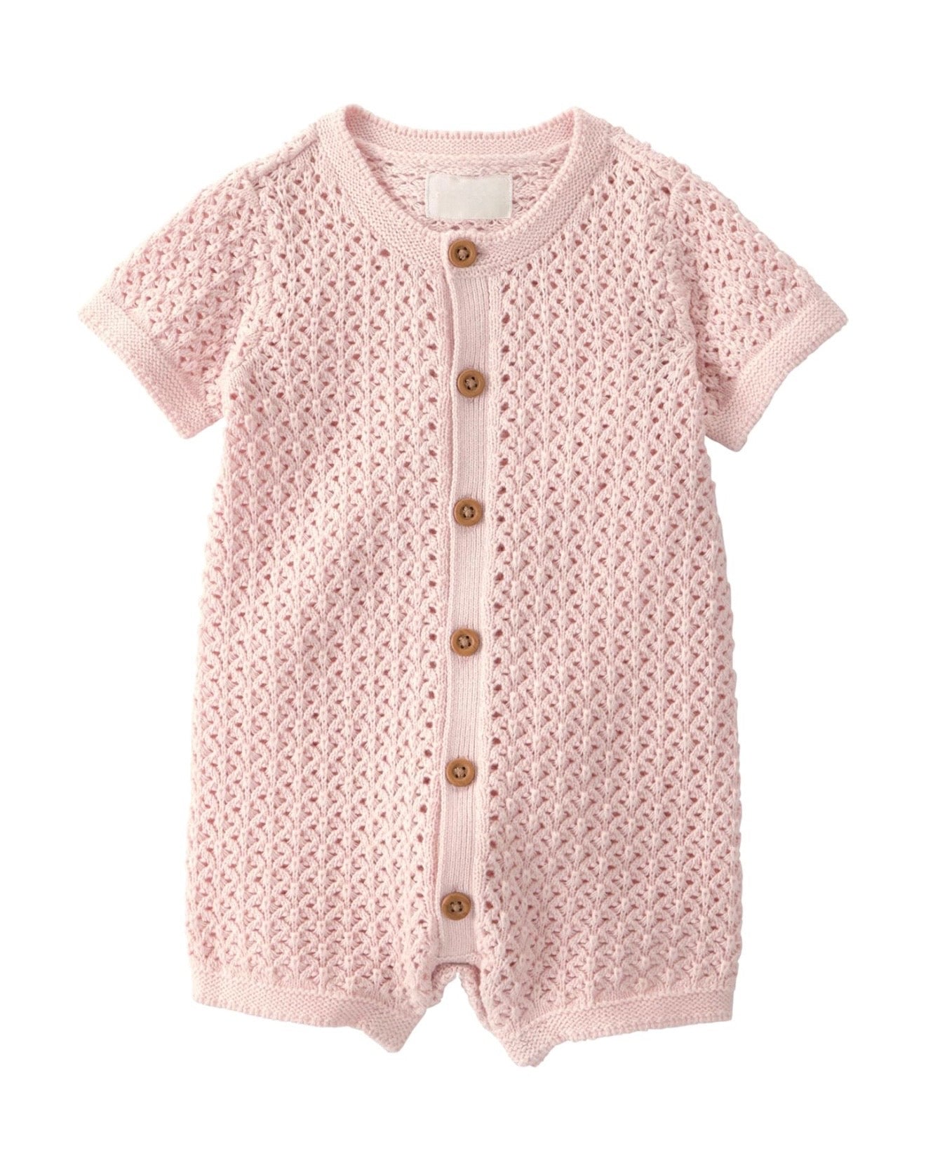 Romper de Punto Gofre para Bebés