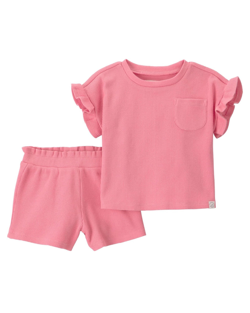 Conjunto Summer Pink Camiseta + Short Bebé Niña