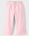 Pantalones de Pierna Ancha de Lana Premium con Lazo - Rosa