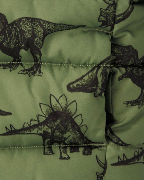 Chaqueta Acolchada con Capucha