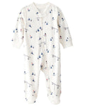 Pijama Suave con Estampado de Pistas Nevadas Bebé Unisex