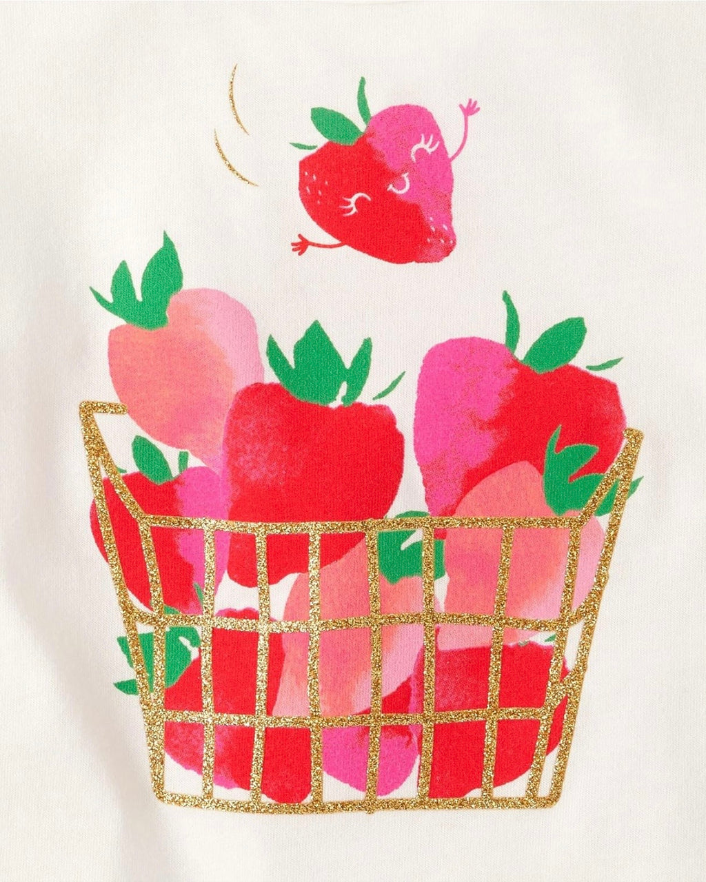 Pack de 3 Tops Strawberry Flutter - Rojo