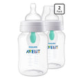 Philips Avent 2 Biberones Anticólicos AirFree 9oz Transparente