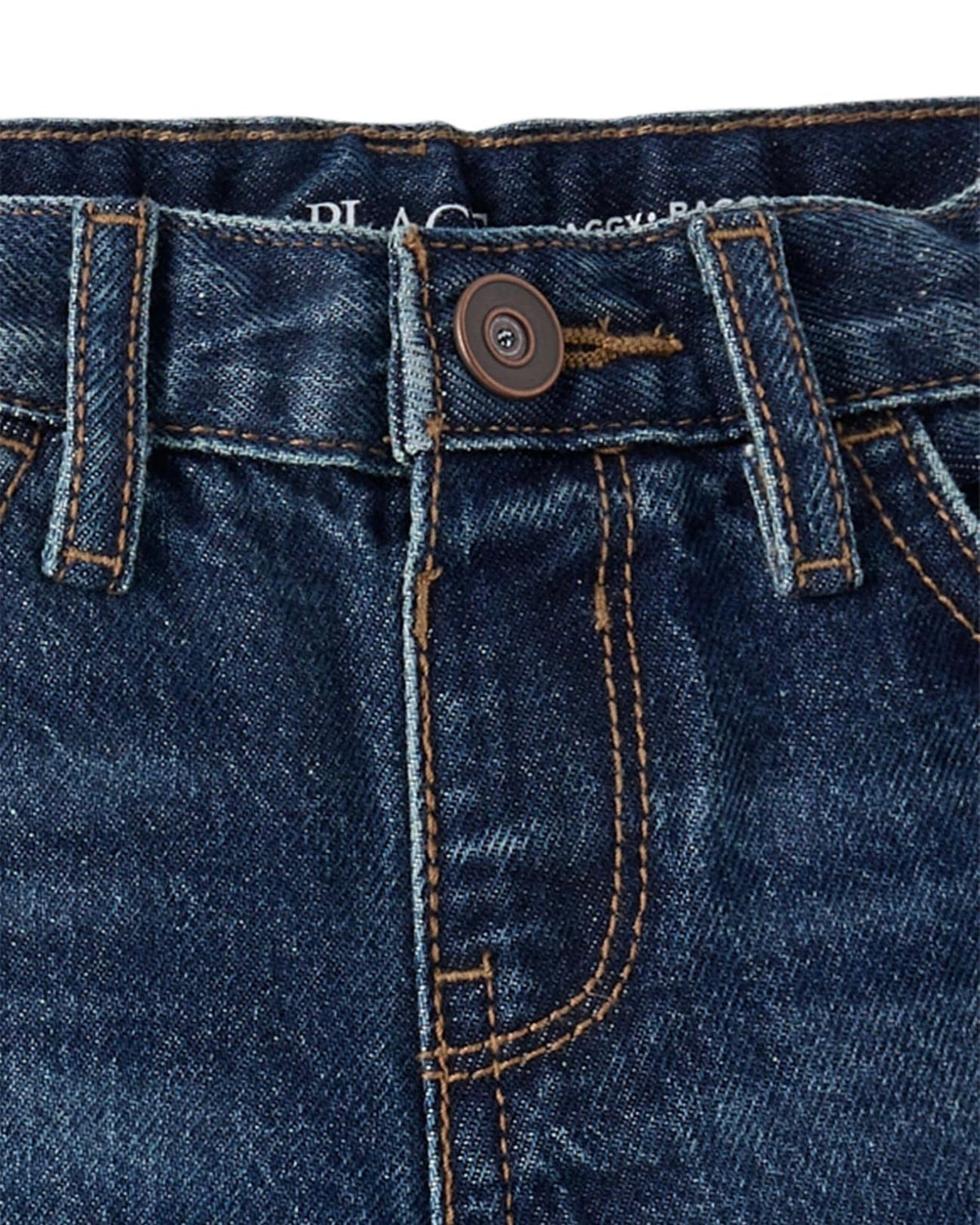 Jeans Vaqueros Holgados - Azul Oscuro