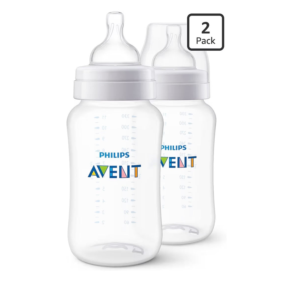 Philips Avent 2 Biberones Anticólicos 11oz Transparente