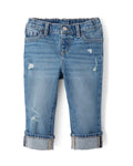 Jeans Vaqueros de Pierna Recta - Azul