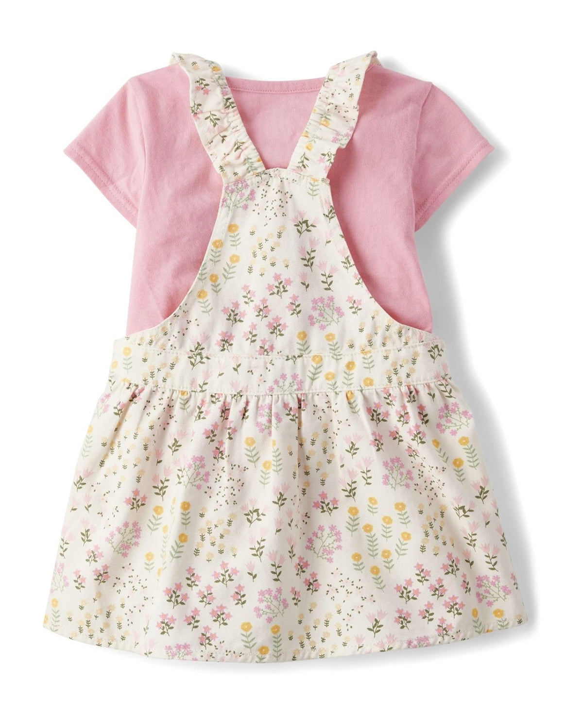 Conjunto 2 Piezas Camiseta + Jardinera Floral