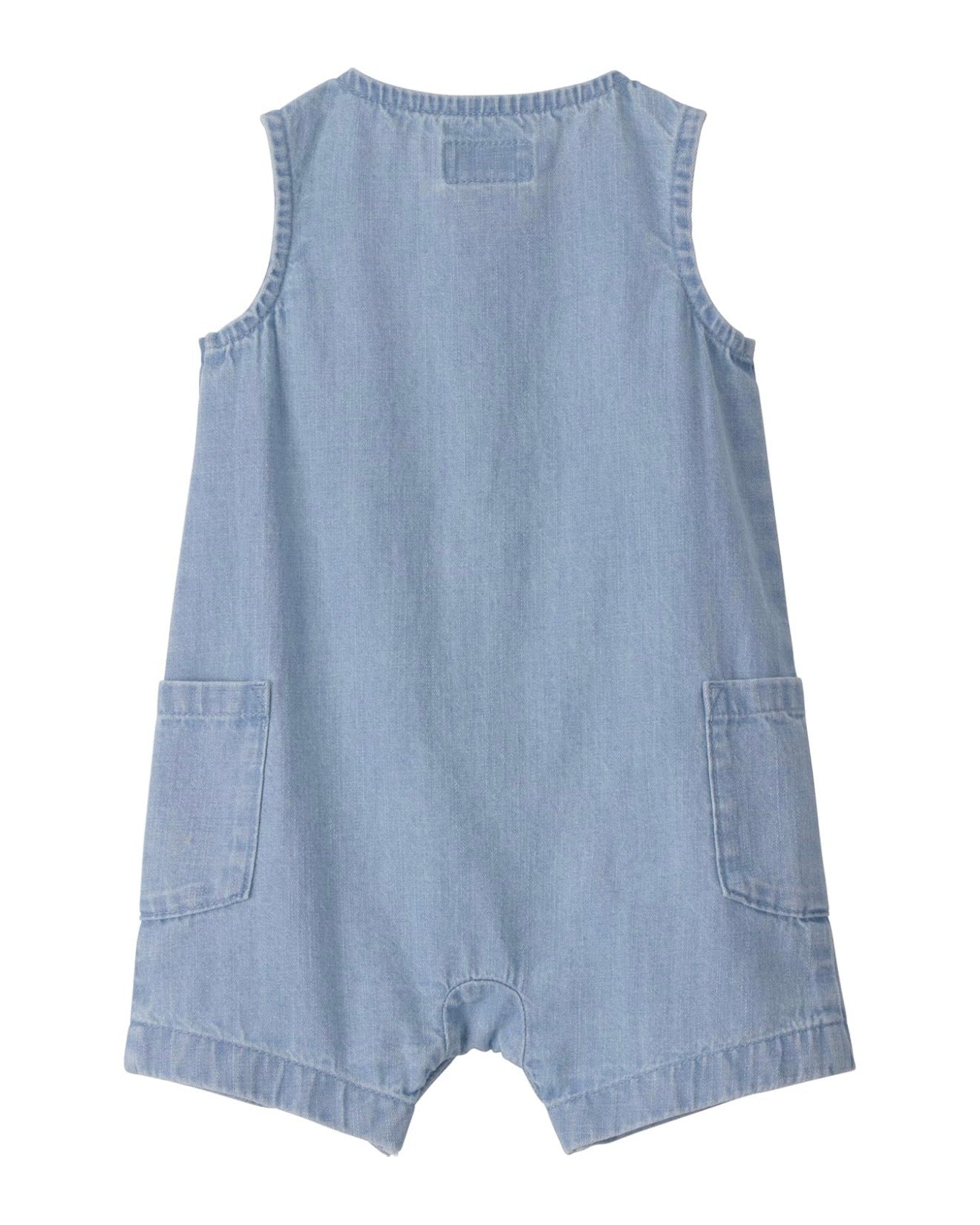 Romper Azul Chambray Bebé Unisex